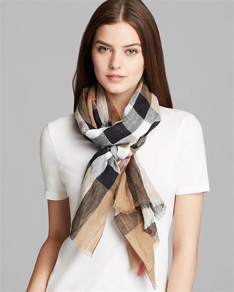 burberry summer scarf